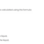 Estimation of Liquid Density in Microsoft Excel