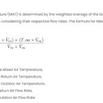 HVAC Mixed Air Temperature Equations with Excel and MATLAB