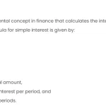 Understanding and Applying the Simple Interest Theorem in Excel