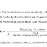 Understanding Bond Modified Duration in Excel Formulas